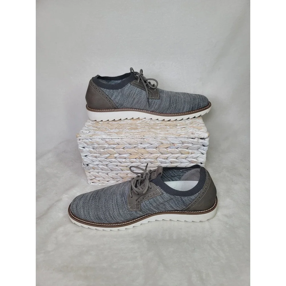 Dockers‎ Gerli Acadamia Grey Knit Oxford Grandpa Casual Shoes Size 13 Sneakers